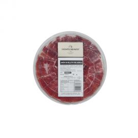 MN.DEPCU85T-JAMÓN DE BELLOTA 100% IBÉRICO CORTADO A CUCHILLO 85 G AL VACIO 