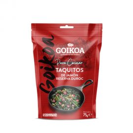 TAQUITOS JAMON RESERVA DUROC 75 G. GOIKOA